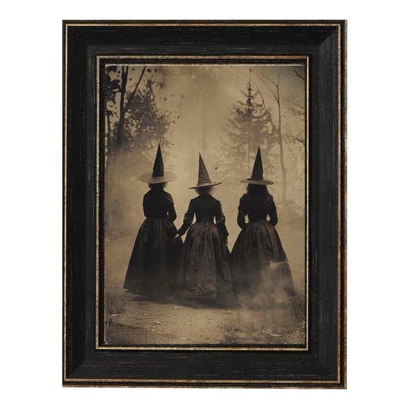 Hand Crafted Other - Vintage Witch Wall Art
